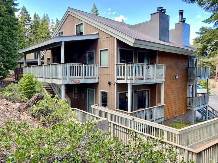 Exterior view of the Hidden Valley condo