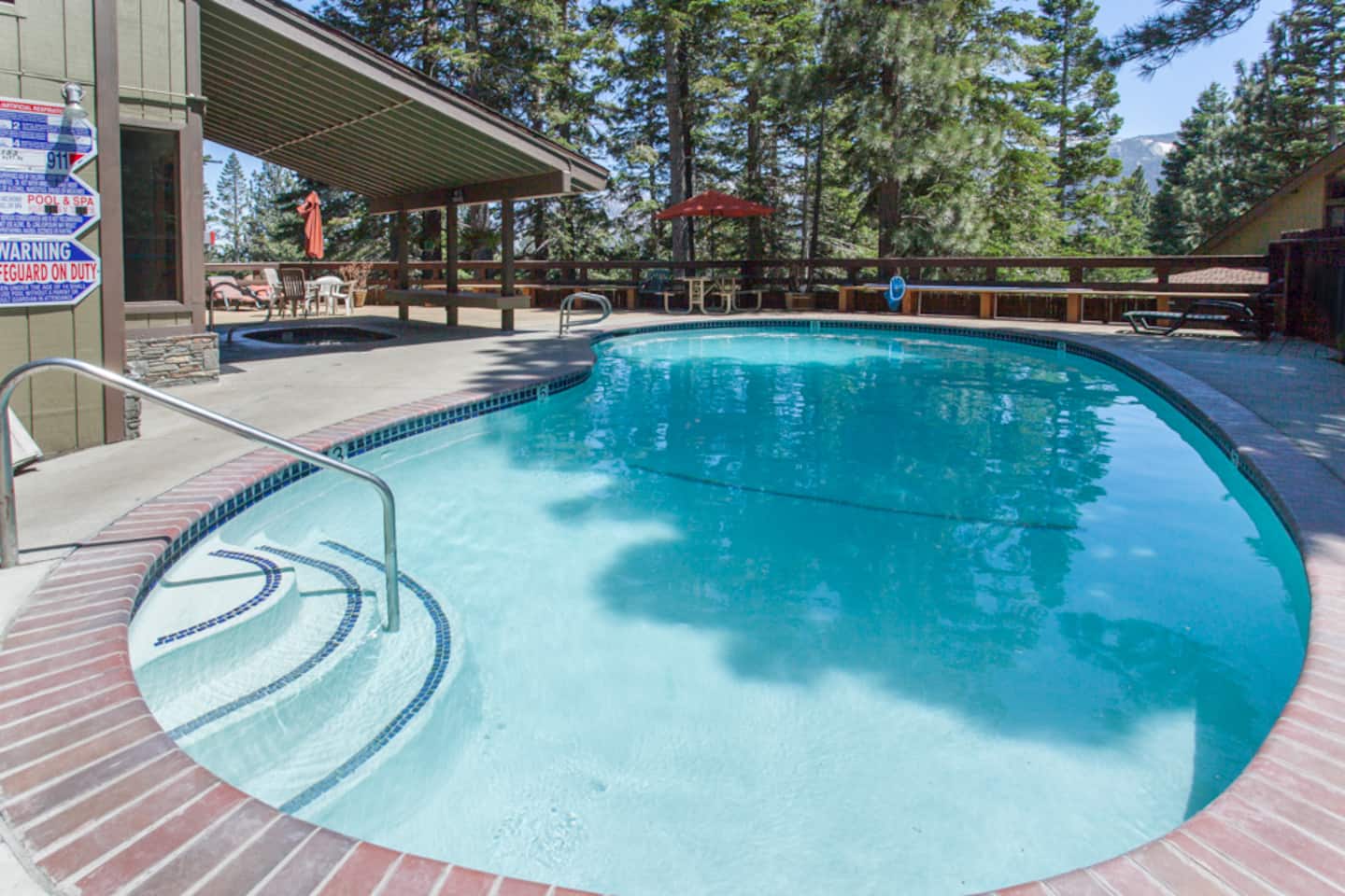 Seasonal outdoor pool