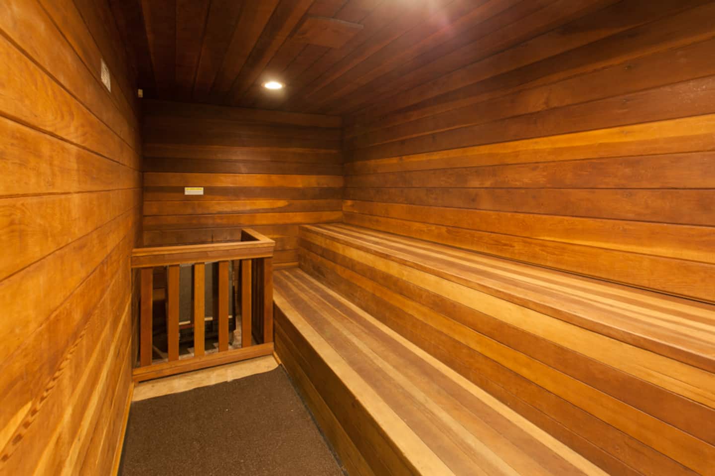 Shared sauna for relaxation